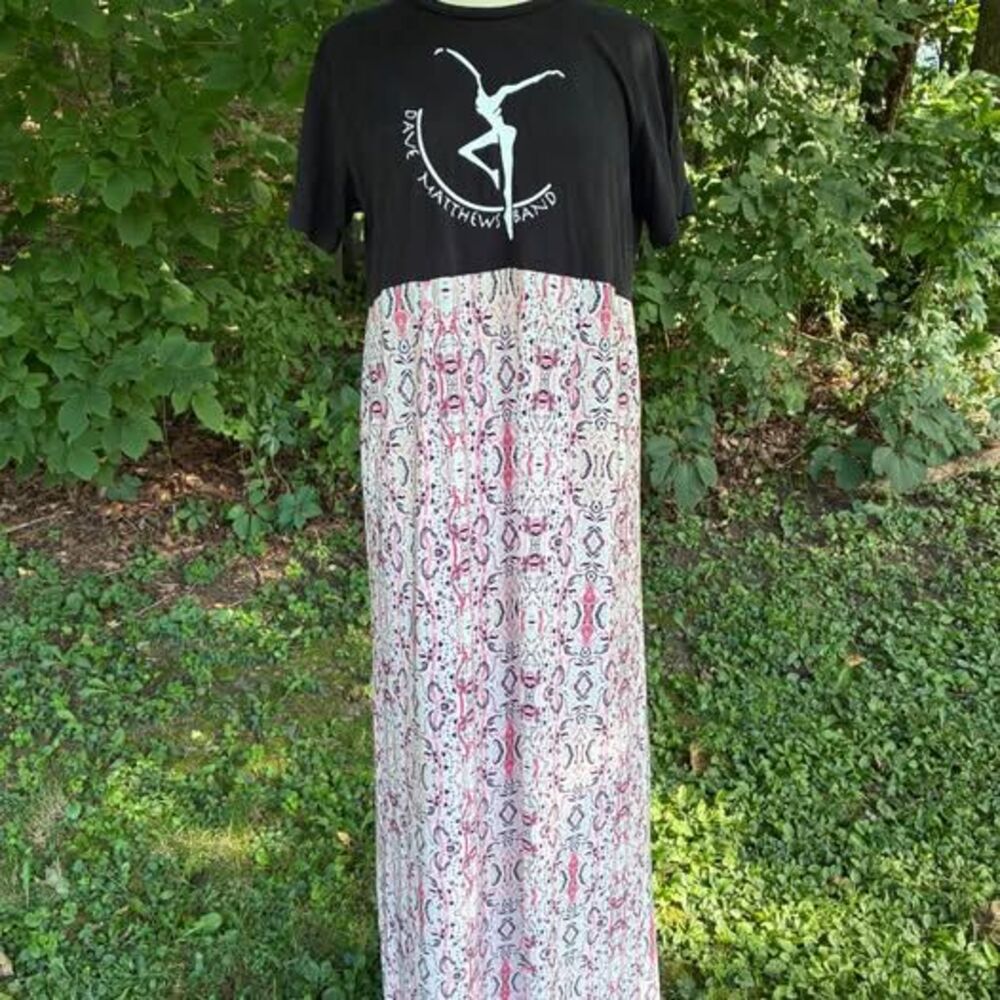Dave Matthews Band Upcycled Dress